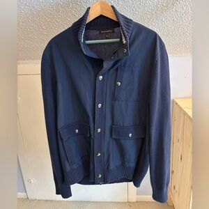 Banana Republic Navy Blue Bomber Jacket